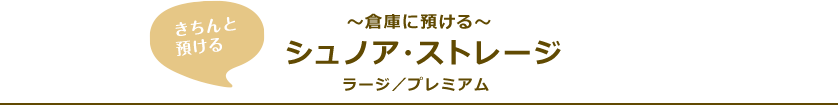 シュノア・ストレージラージ／プレミアム